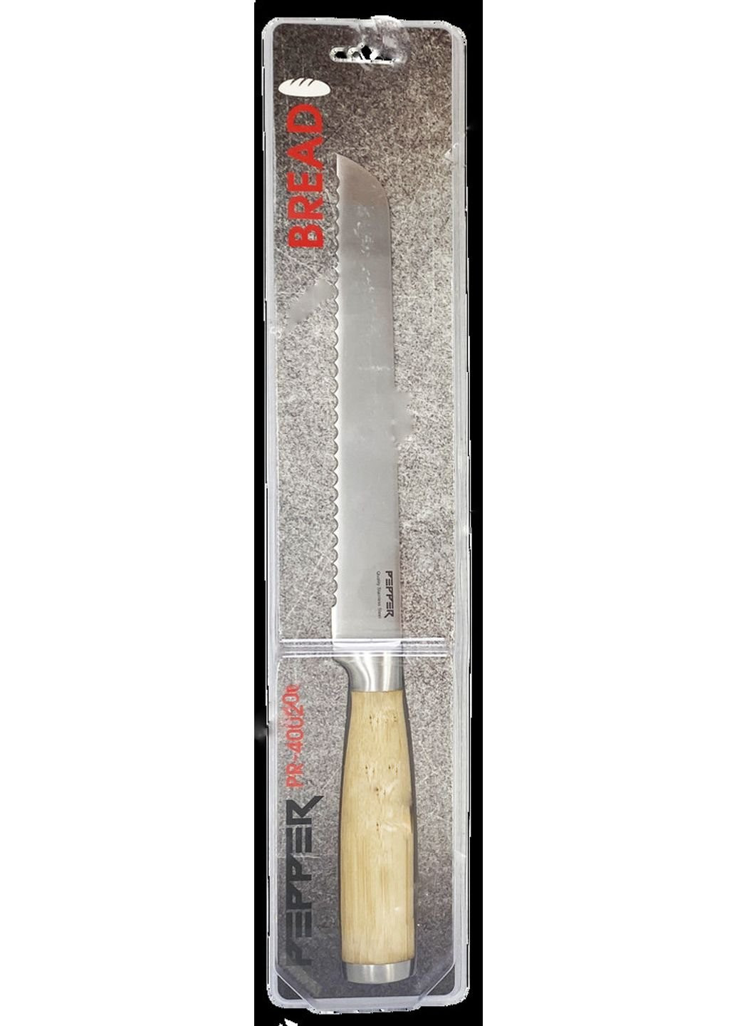 Нож для хлеба Wood PR-4002-3 20,3 см Pepper (253611961)