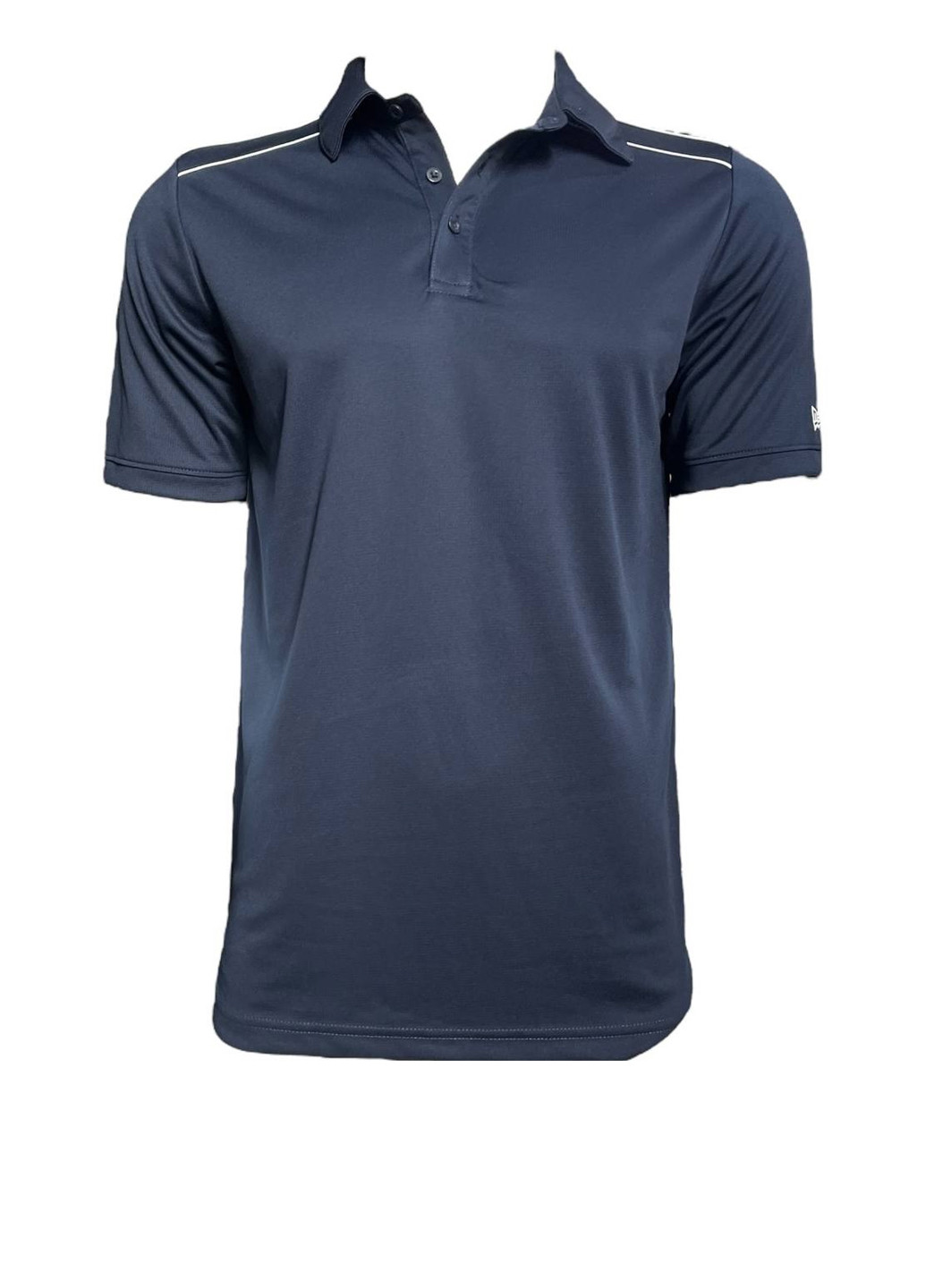 Темно-синяя футболка-поло для мужчин New Era однотонная