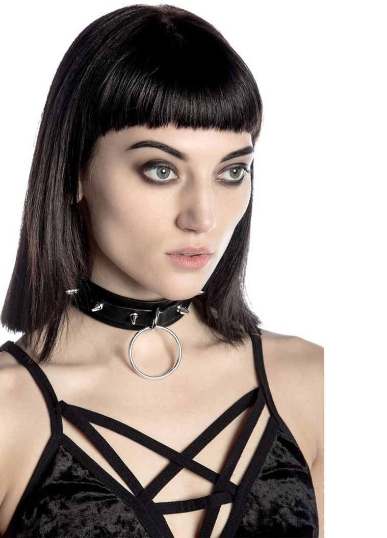 Чокер Langsha метал, екошкіра (252830700)