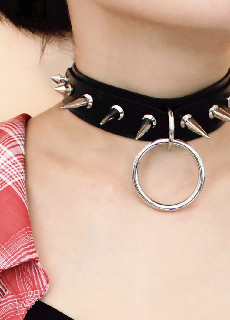 Чокер Langsha метал, екошкіра (252830700)