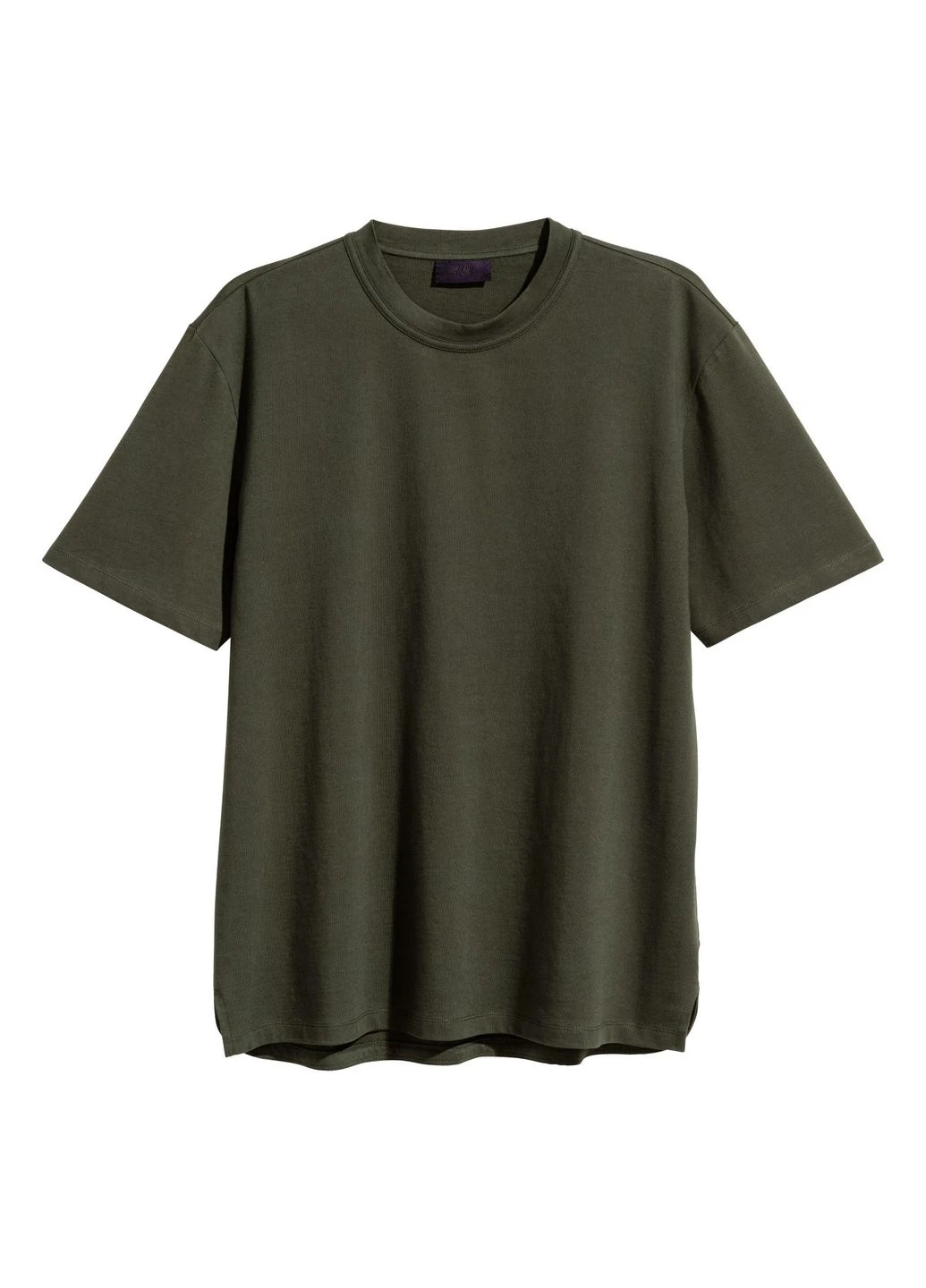 Хаки (оливковая) футболка H&M