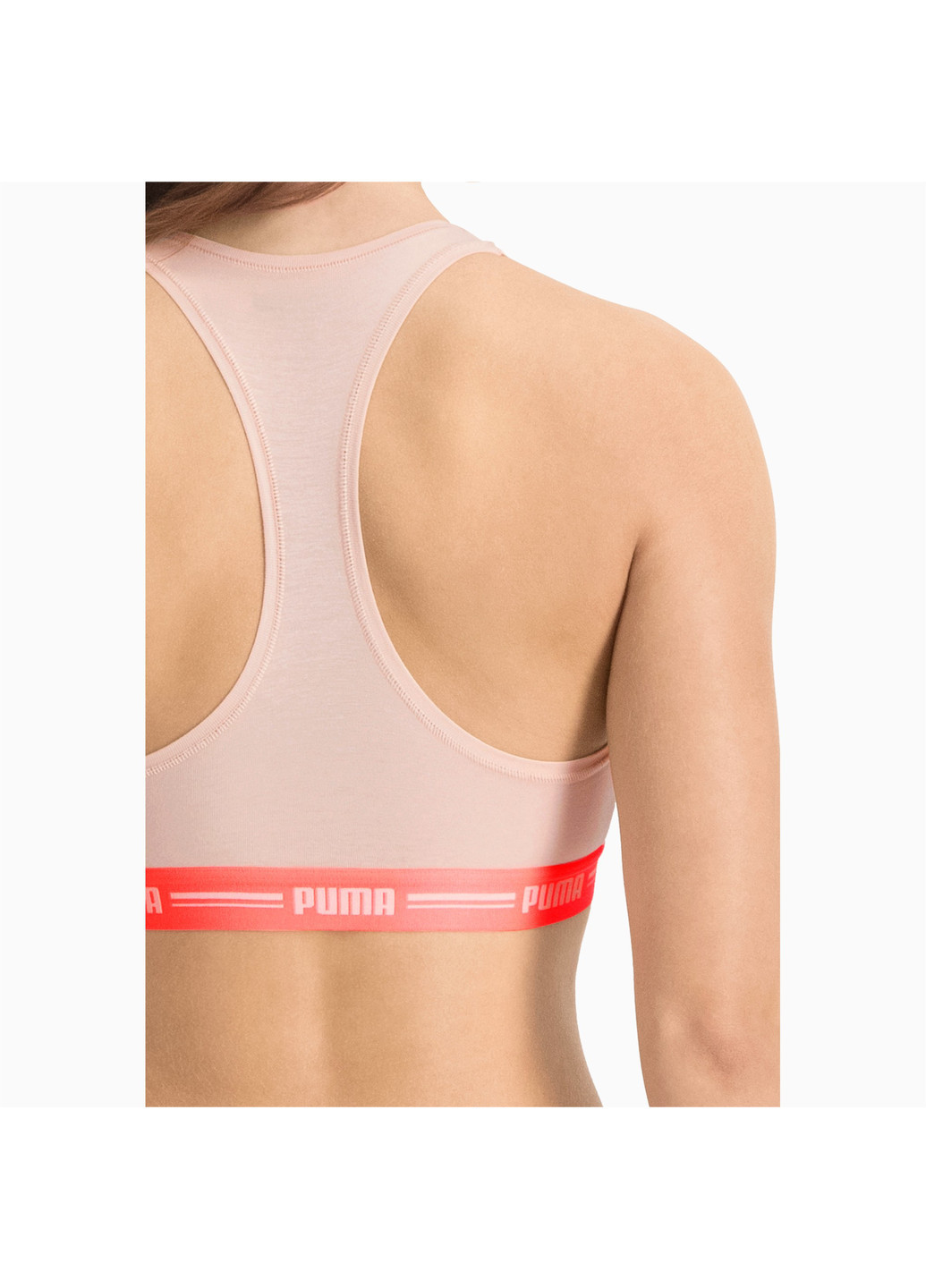 Розовый бра racerback women's bra top 1 pack Puma