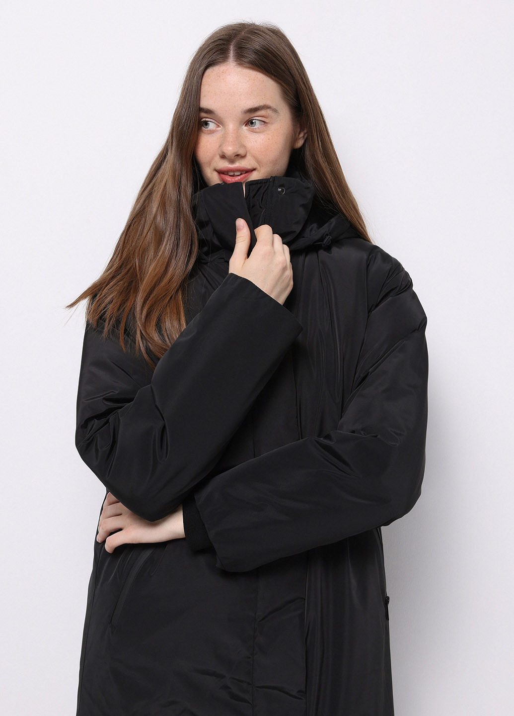 Чорна зимня куртка куртка-пальто Colin's