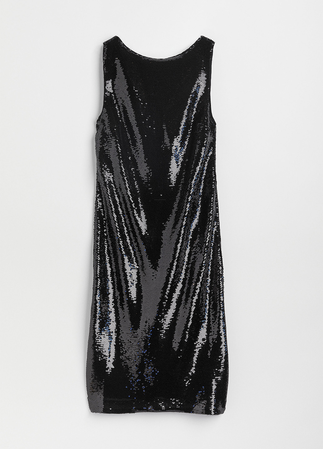 Черное коктейльное, вечернее платье H&M однотонное