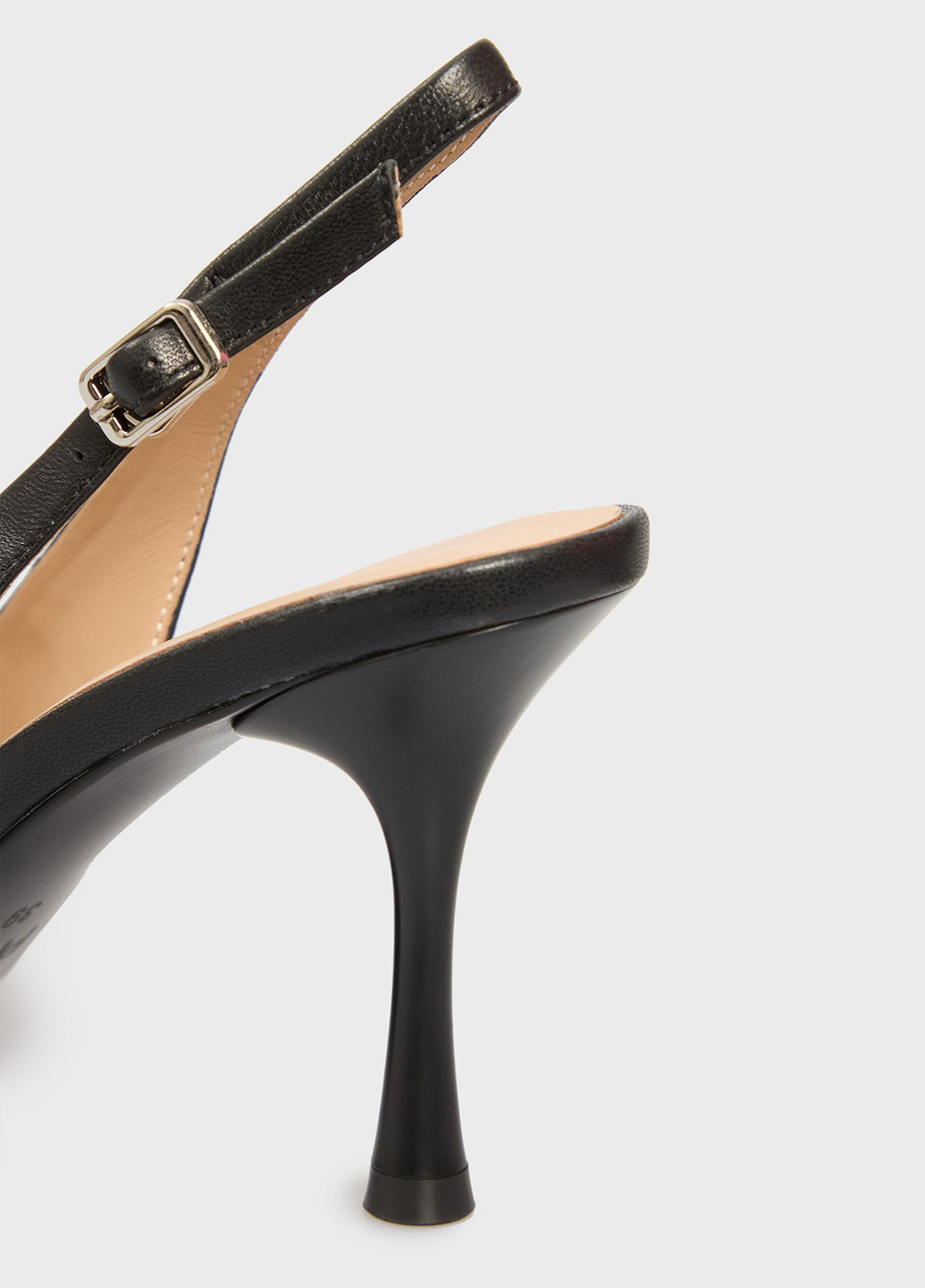 PRPY Туфлі слінгбекі чорний з натуральна шкіра, китай — літо (332364815)