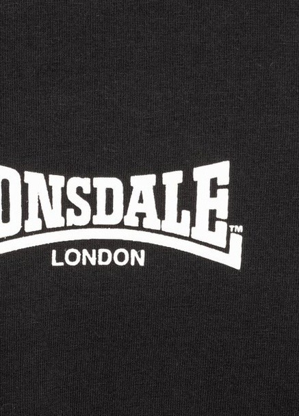 Черная футболка Lonsdale ELMDON