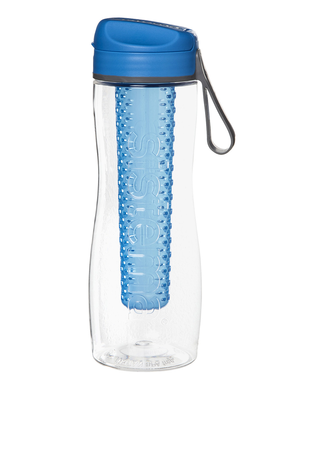 Пляшка для води з дифузором 0,8 л Sistema однотонна синя