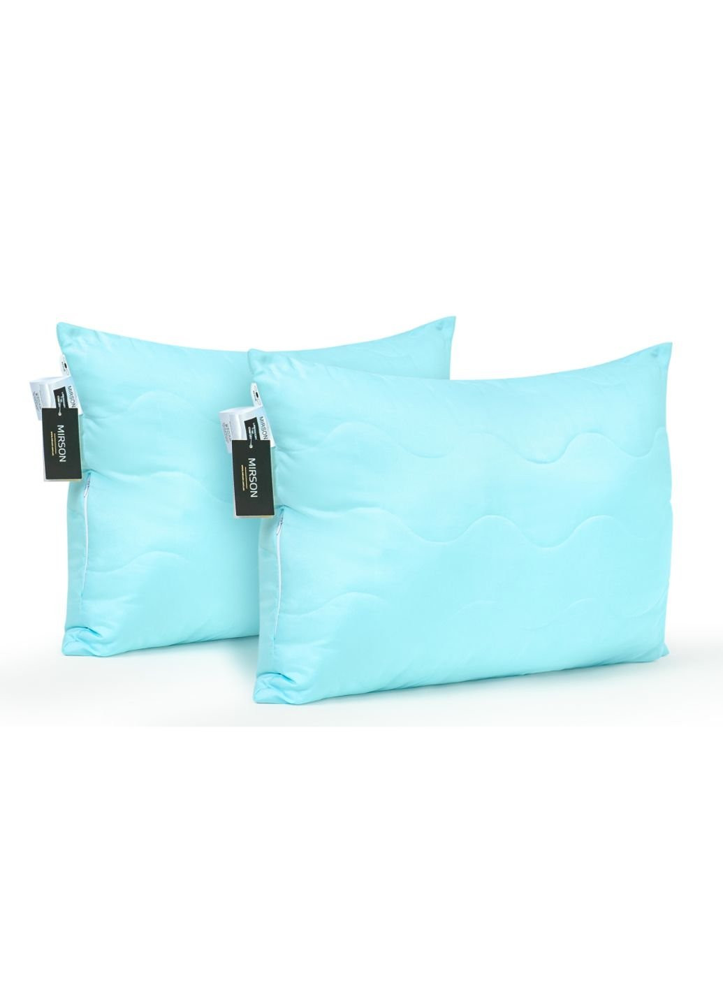 Одеяло MirSon Набор Eco-Soft Всесезонный №1697 Eco Light Blue Одеяло + под (2200002655279) No Brand (254012822)