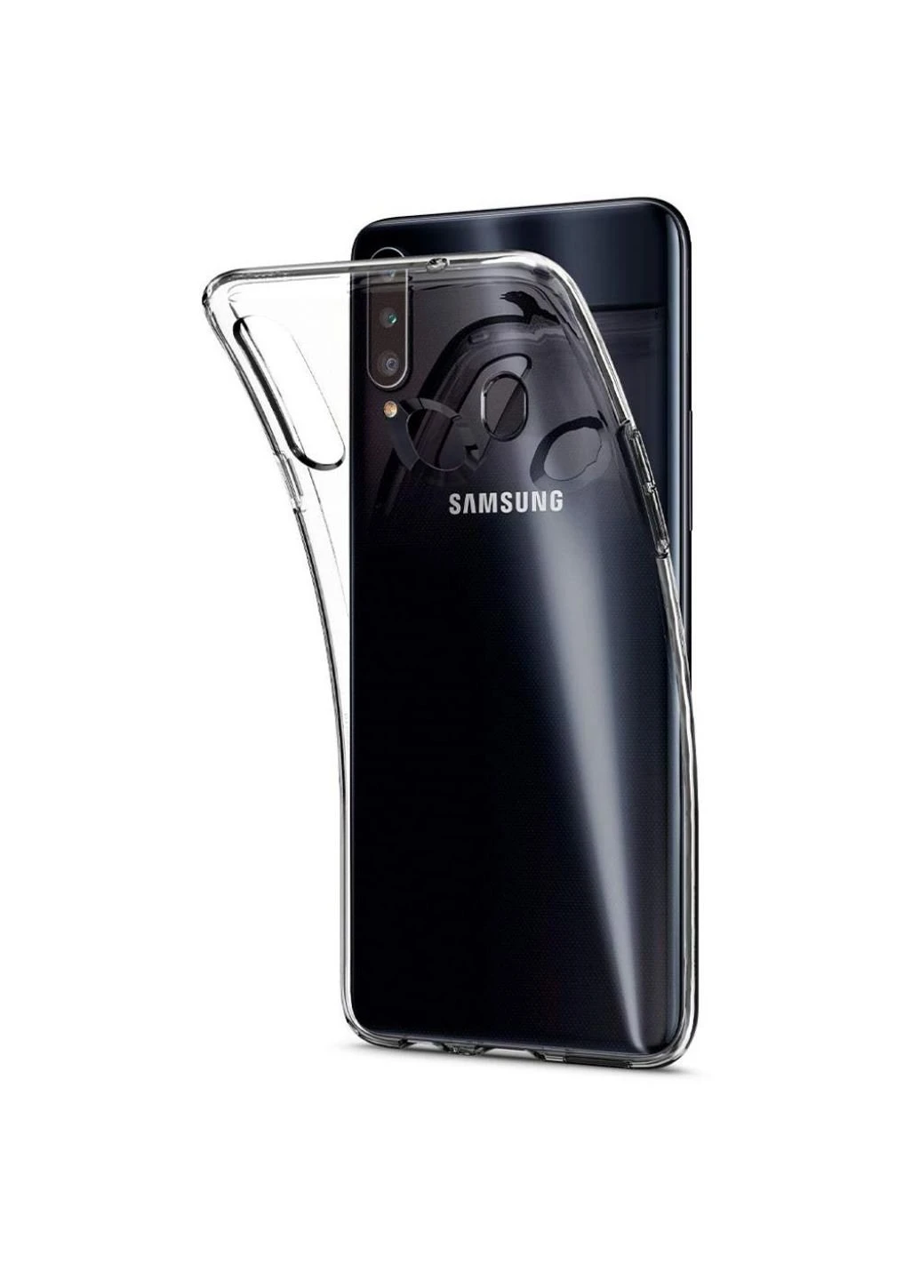 Чохол для мобільного телефону (смартфону) Laudtec для SAMSUNG Galaxy A20s Clear tpu (Transperent) (LC-A20sC) BeCover (201491896)
