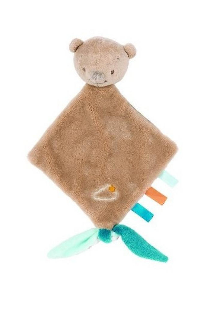 Розвиваюча іграшка М'яка іграшка маленька Doodoo ведмедик Базиль (562102) Nattou мягкая игрушка маленькая doodoo мишка базиль (203983786)