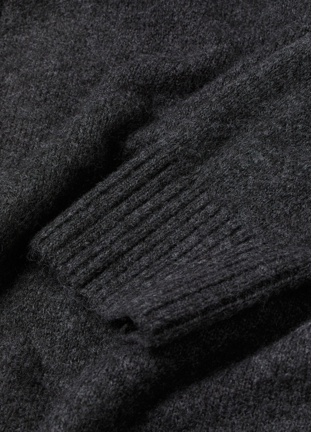 Кардиган зима,темно-сірий, H&M (255171400)