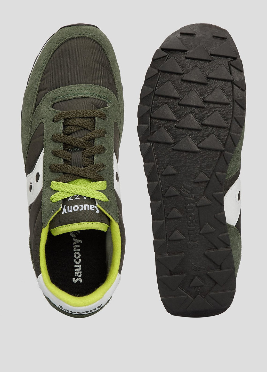 Зелені кросівки всесезон Saucony