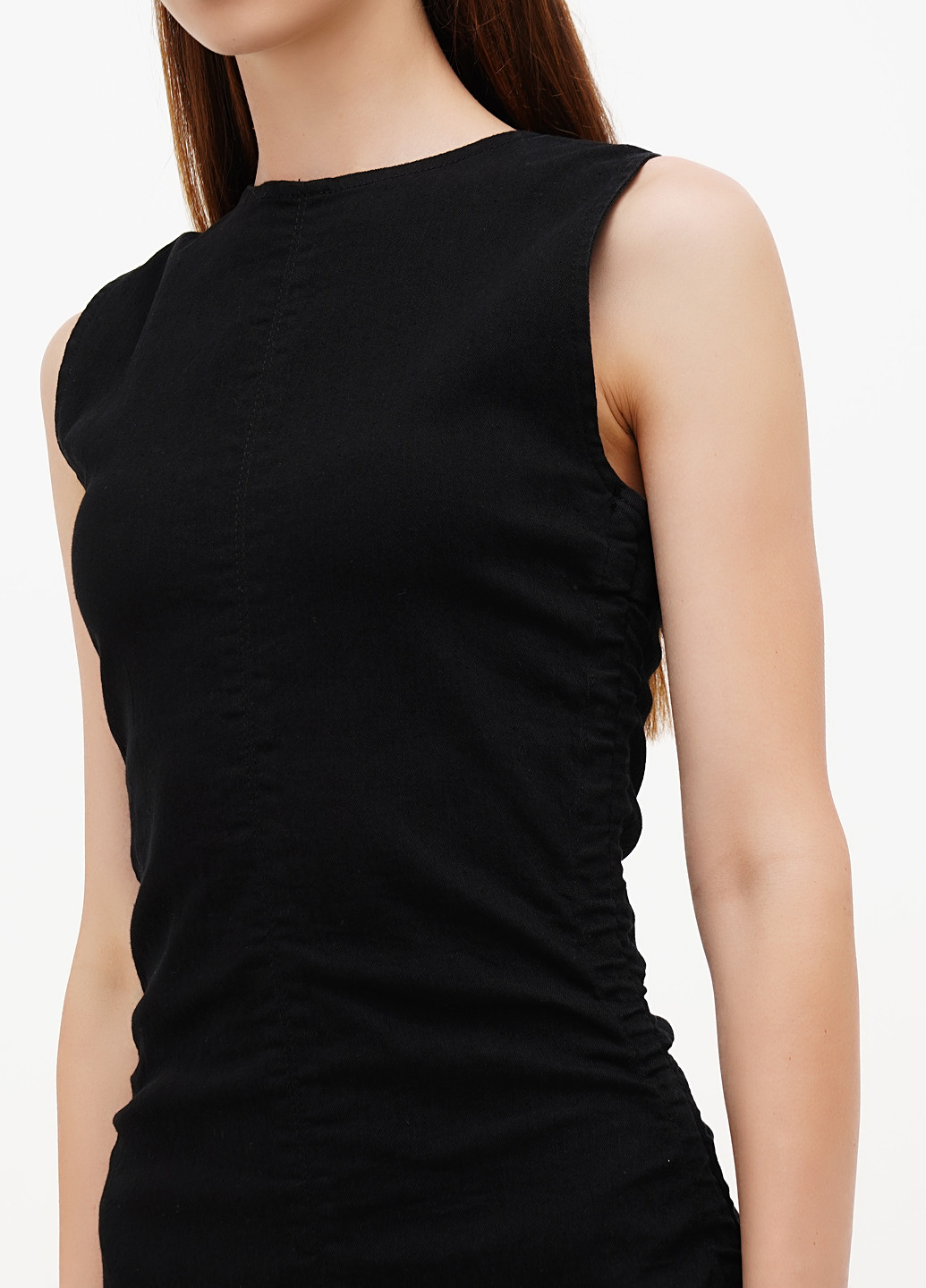 Чорна кежуал сукня футляр PrettyLittleThing однотонна