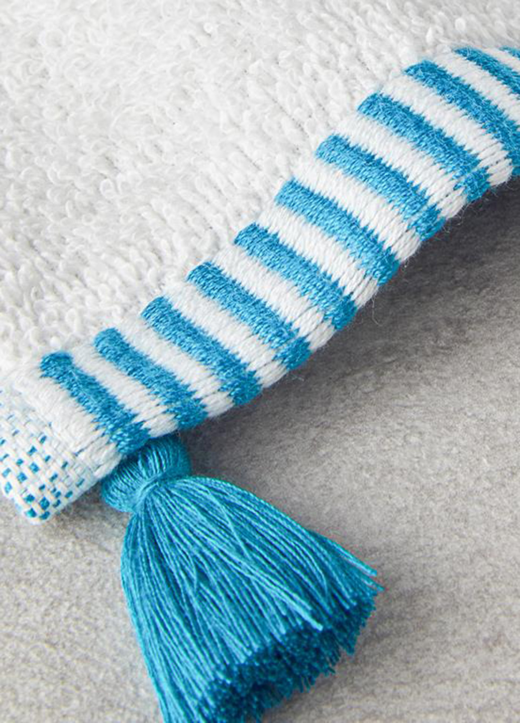 English Home полотенце для рук, 30х45 см полоска голубой производство - Турция