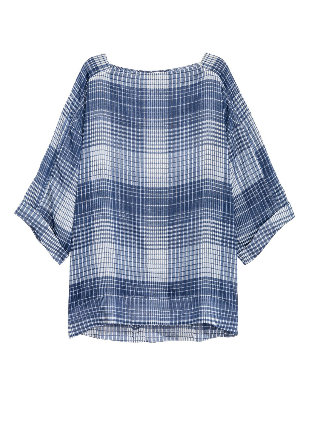 Тёмно-синяя блуза H&M