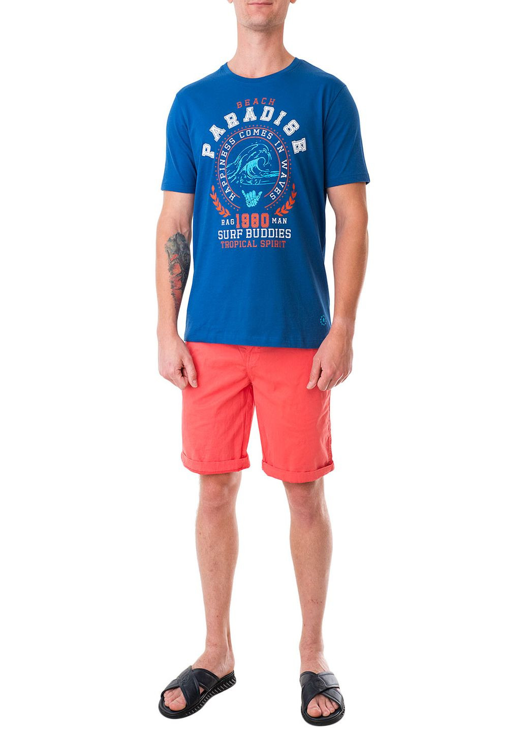 Синя футболка Ragman