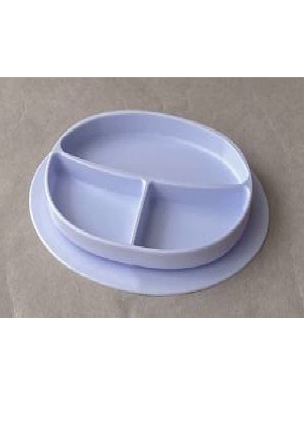 Дитячий силіконовий набір посуду для дітей із п'яти предметів(2635418-Т) Бузковий Francesco Marconi (251386129)