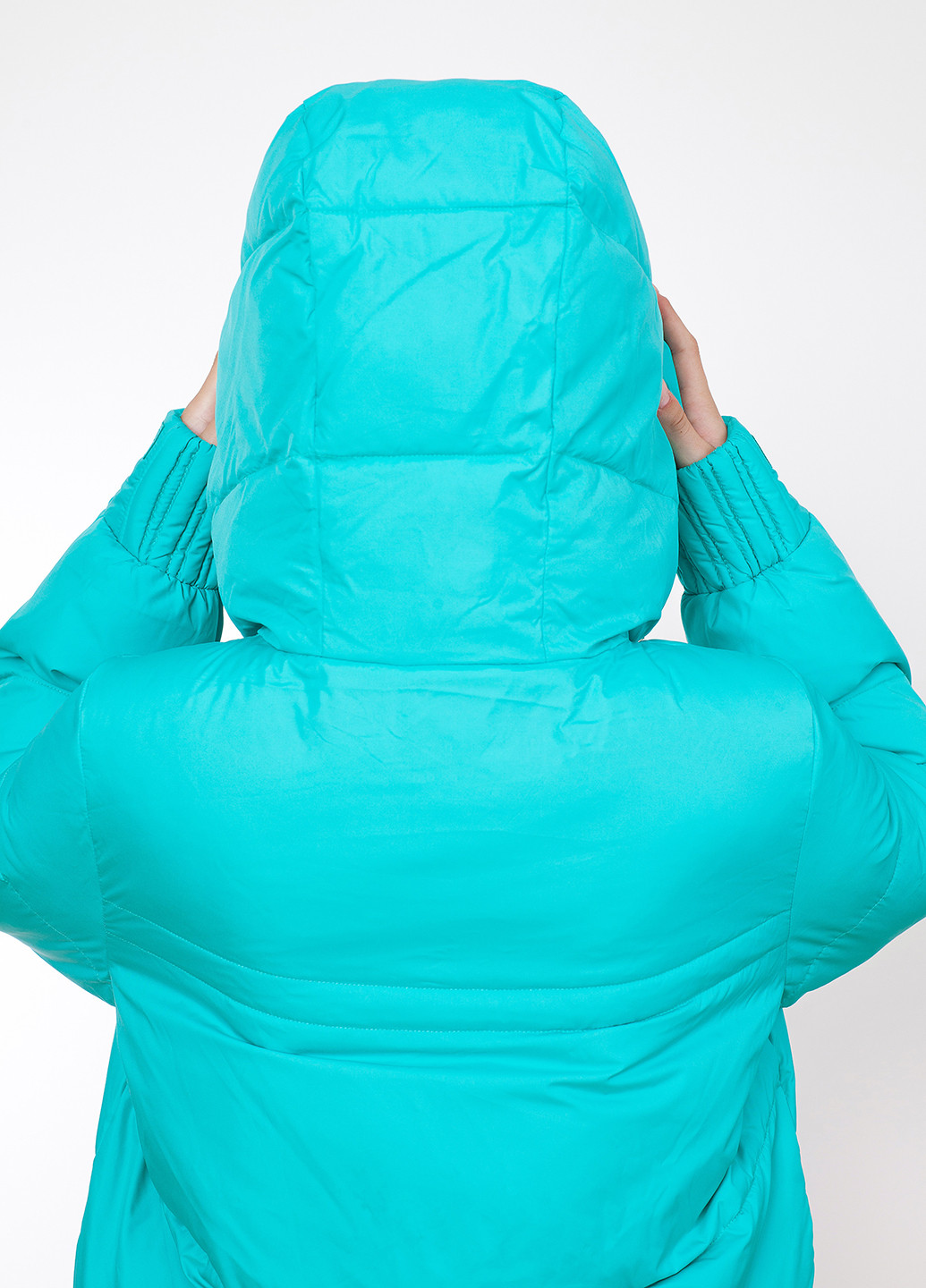 Бірюзова зимня куртка куртка-пальто Peercat