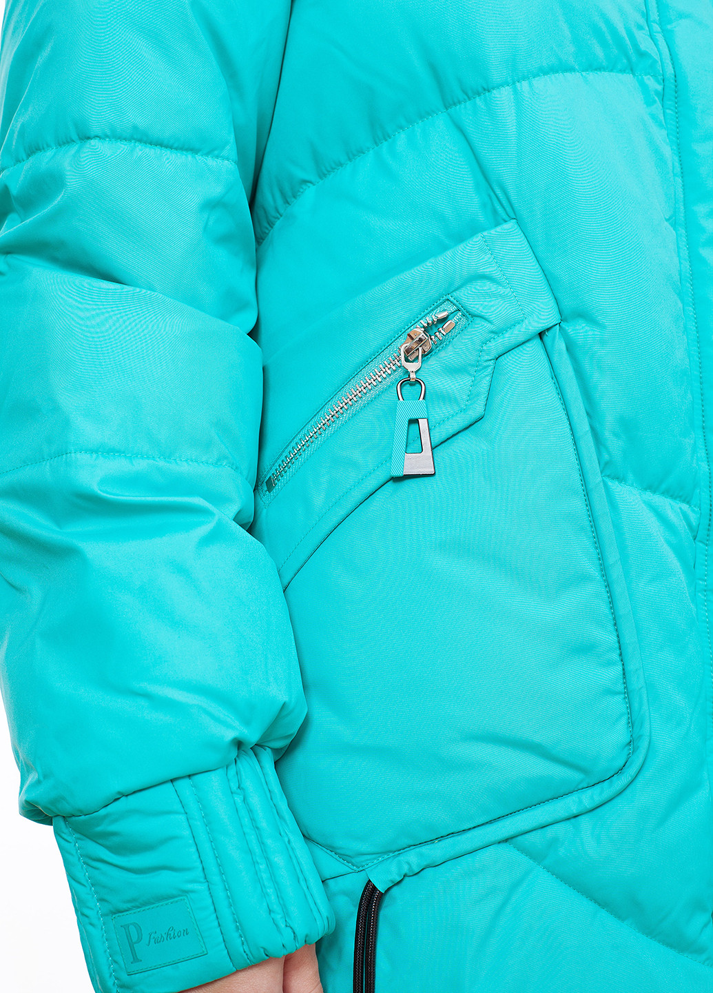 Бірюзова зимня куртка куртка-пальто Peercat