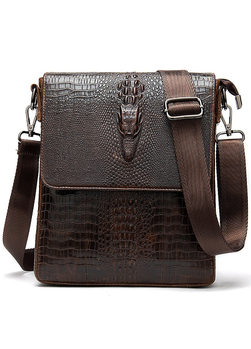 Мужская кожаная сумка 28,5х22х5,5 см Vintage (229460838)