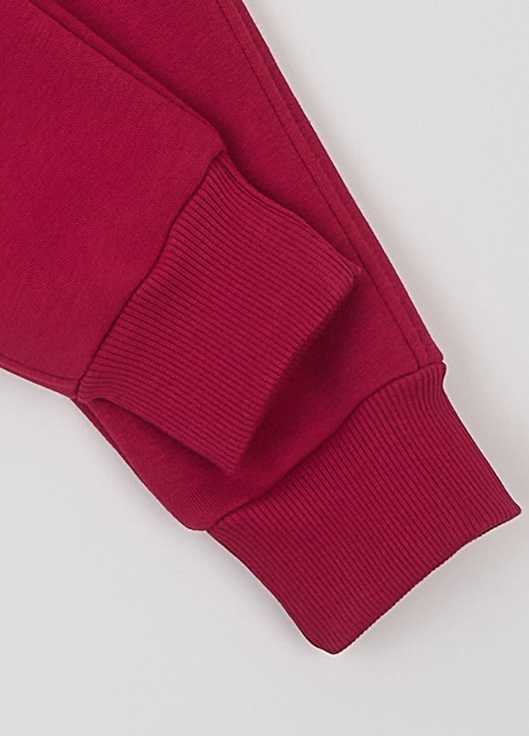 Бордовые спортивные демисезонные джоггеры брюки KRAKO