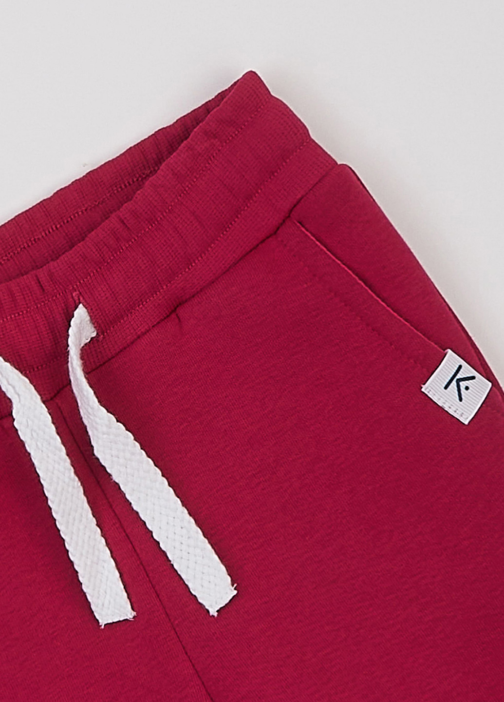 Бордовые спортивные демисезонные джоггеры брюки KRAKO