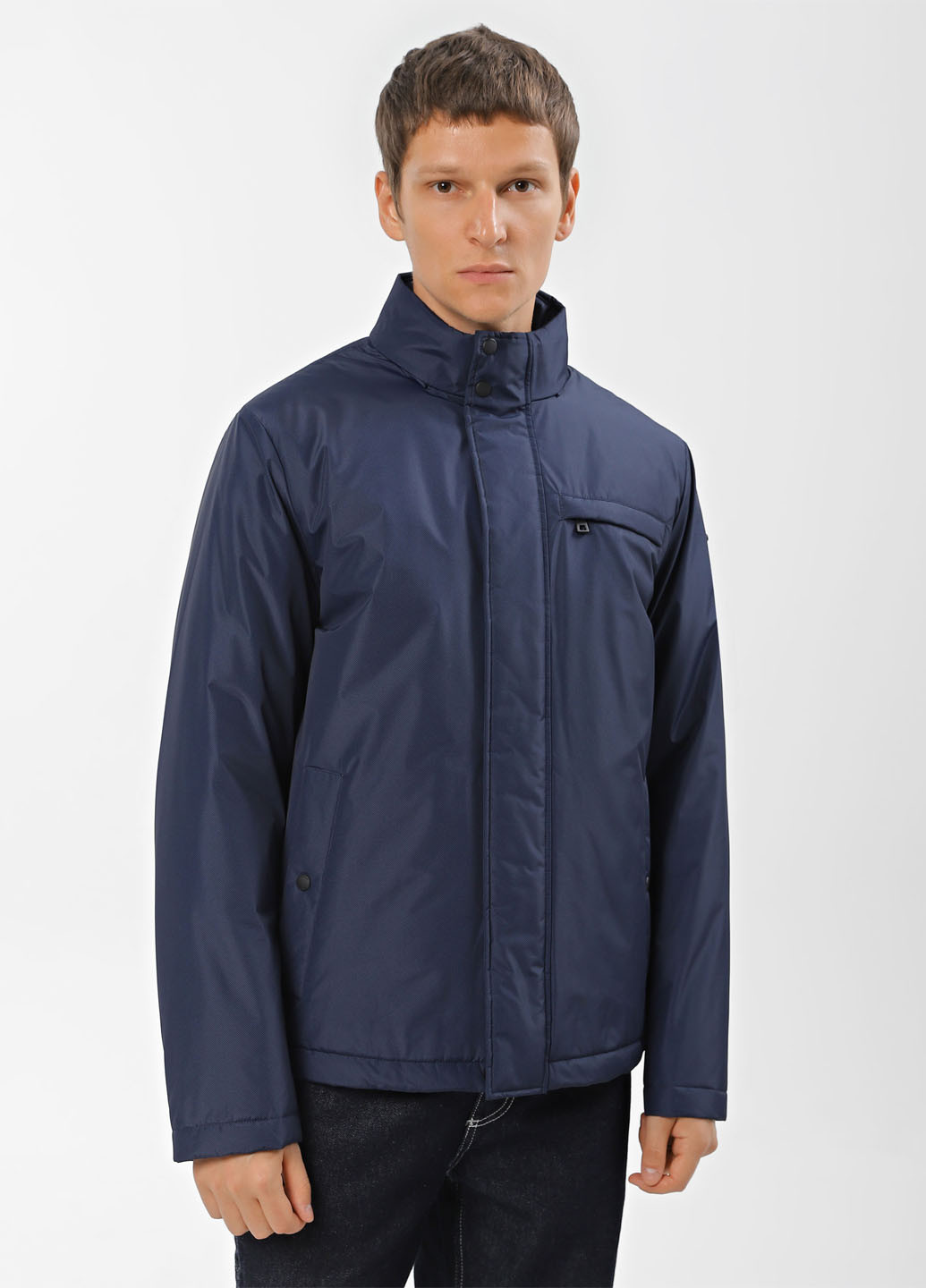 Синя демісезонна куртка Geox