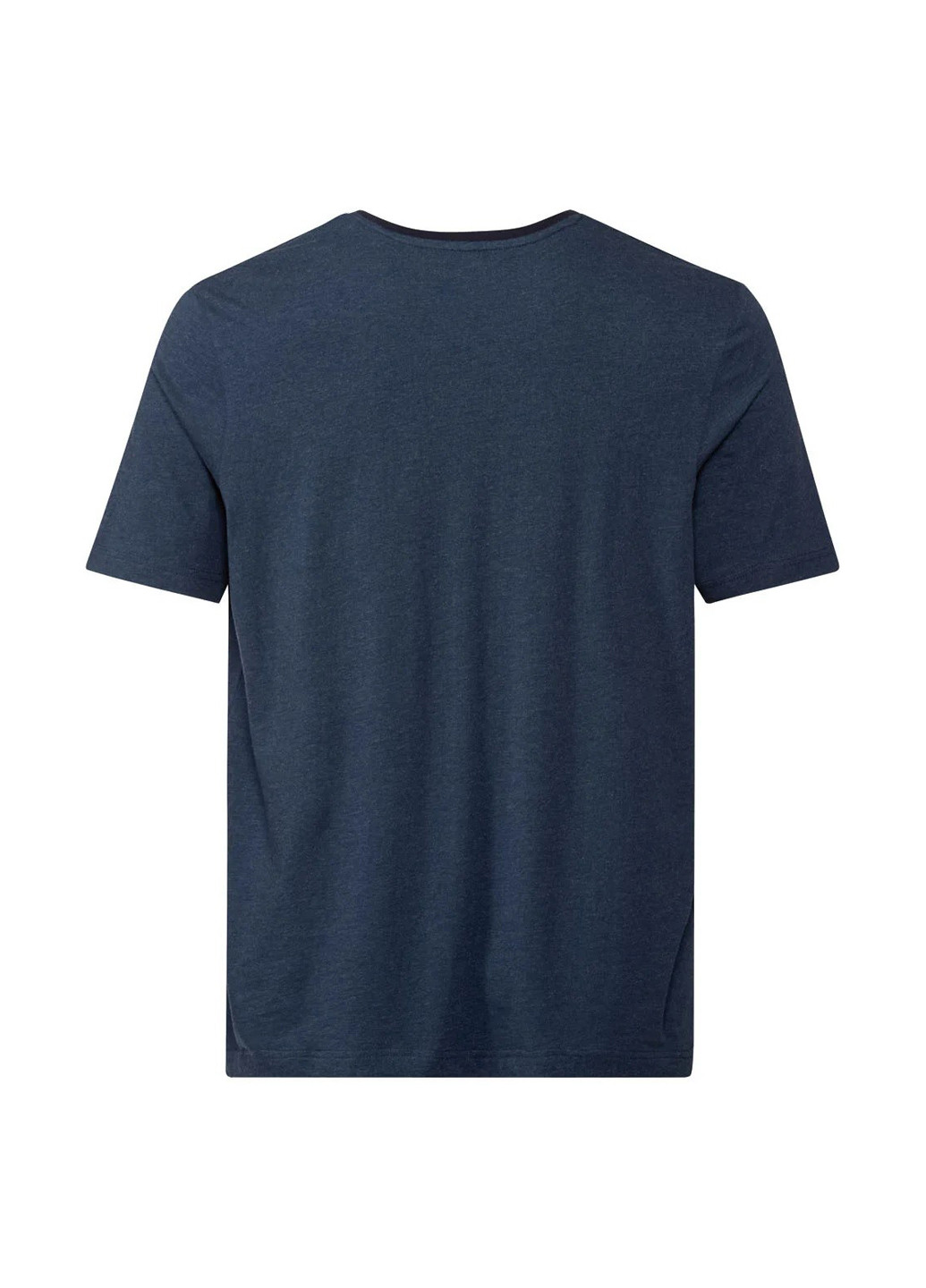 Темно-синяя футболка с коротким рукавом Livergy