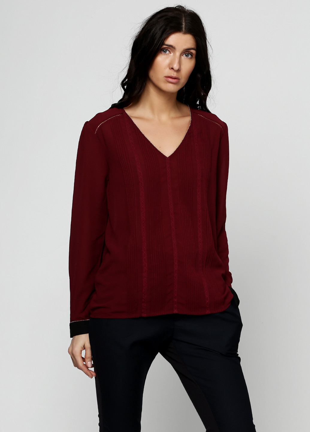 Бордовая блуза Karen by Simonsen