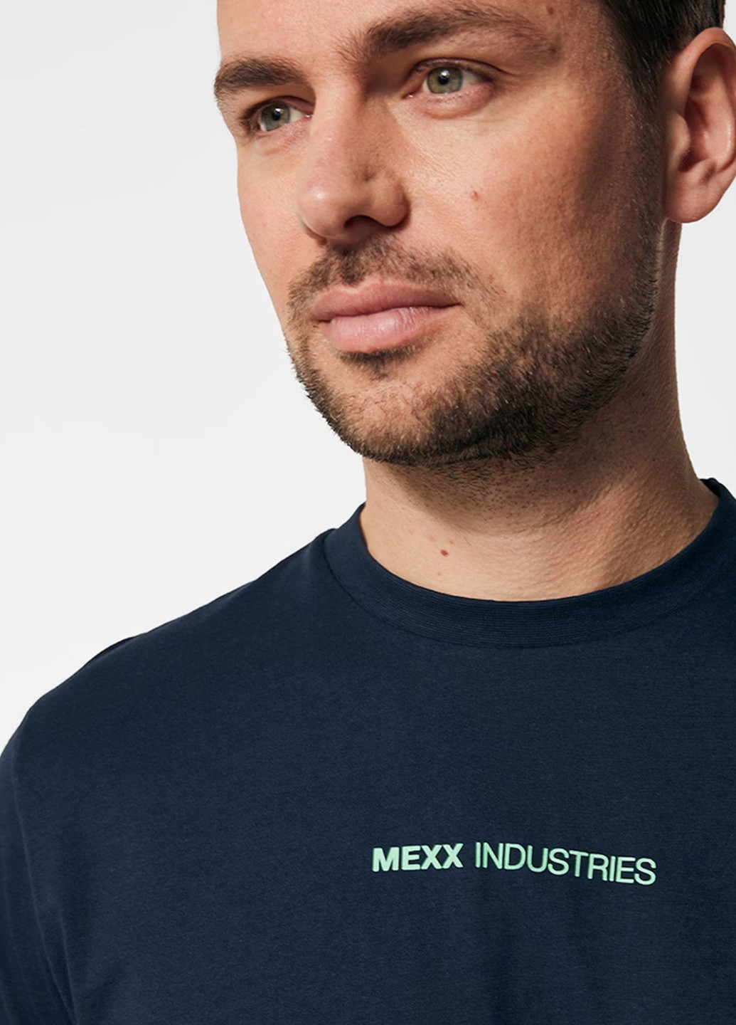 Темно-синяя футболка Mexx