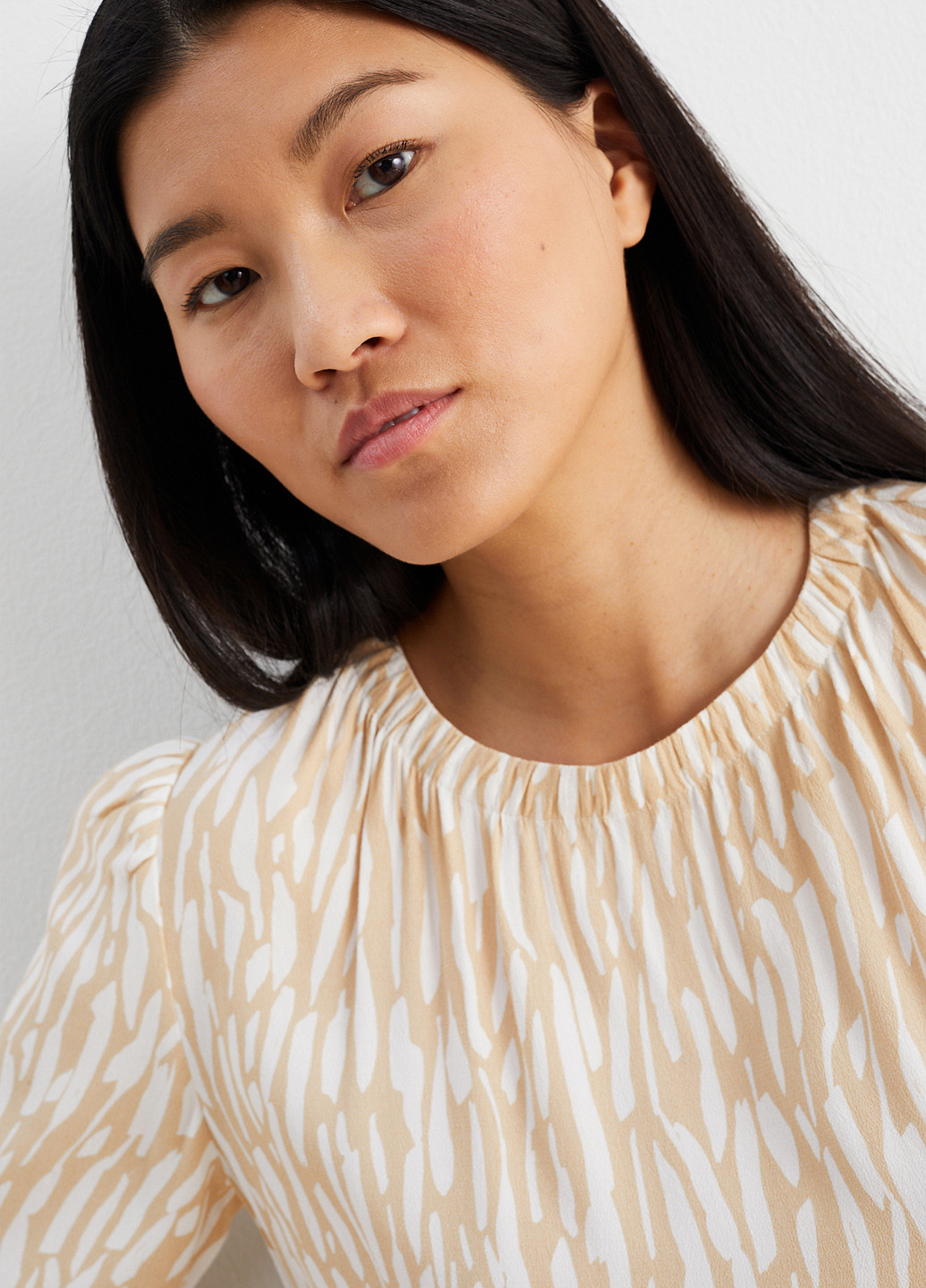 Бежева блуза C&A