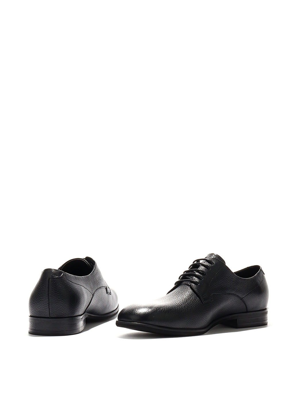 Черные классические туфли Respect на шнурках
