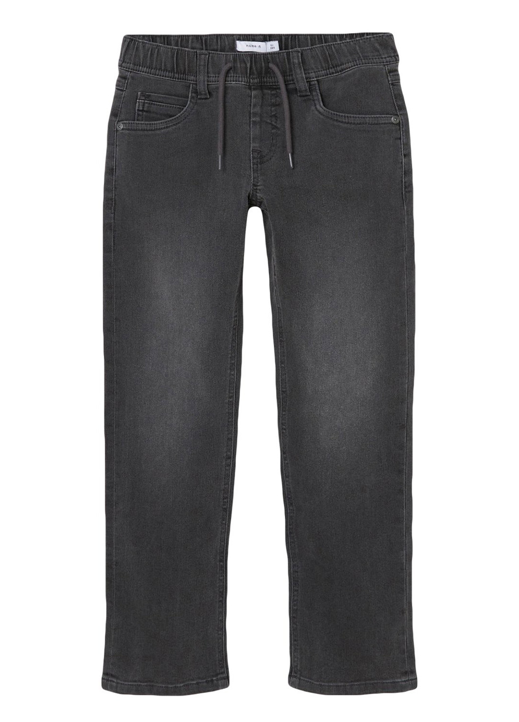 Темно-серые демисезонные прямые джинсы Name it