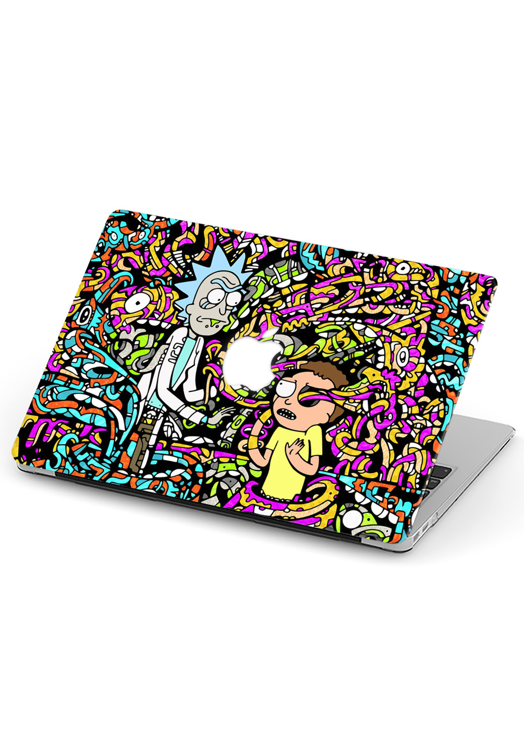 Чехол пластиковый для Apple MacBook Pro Retina 15 A1398 Рик и Морти (Rick and Morty) (6353-1671) MobiPrint (218506275)