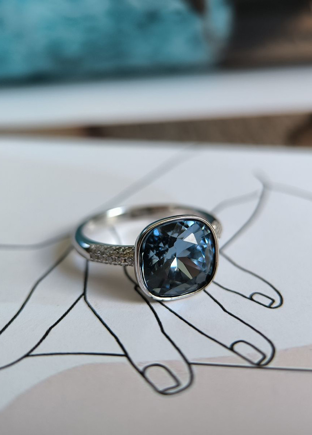 Каблучка Silver Flame (350941292)