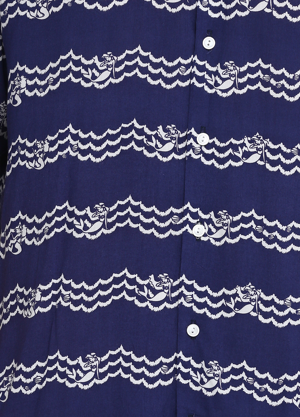 Темно-синяя кэжуал рубашка с рисунком Asos