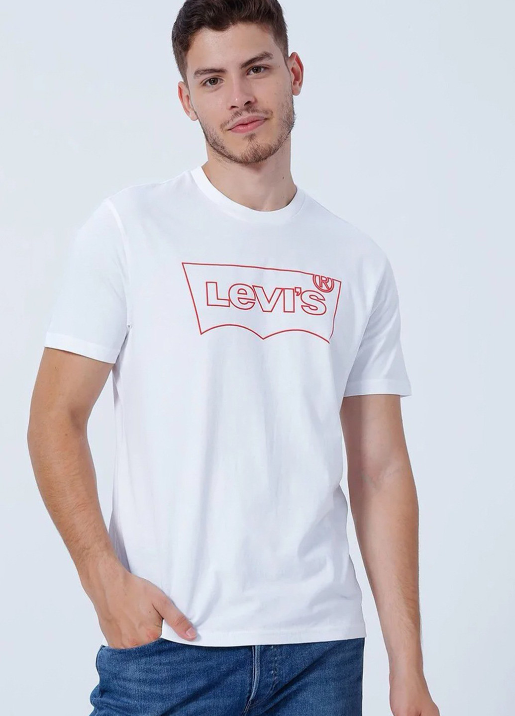 Біла футболка Levi's
