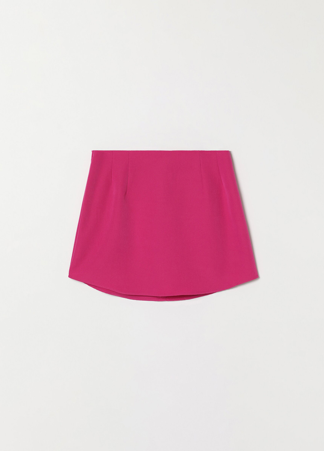 Фуксиновая кэжуал однотонная юбка Lefties