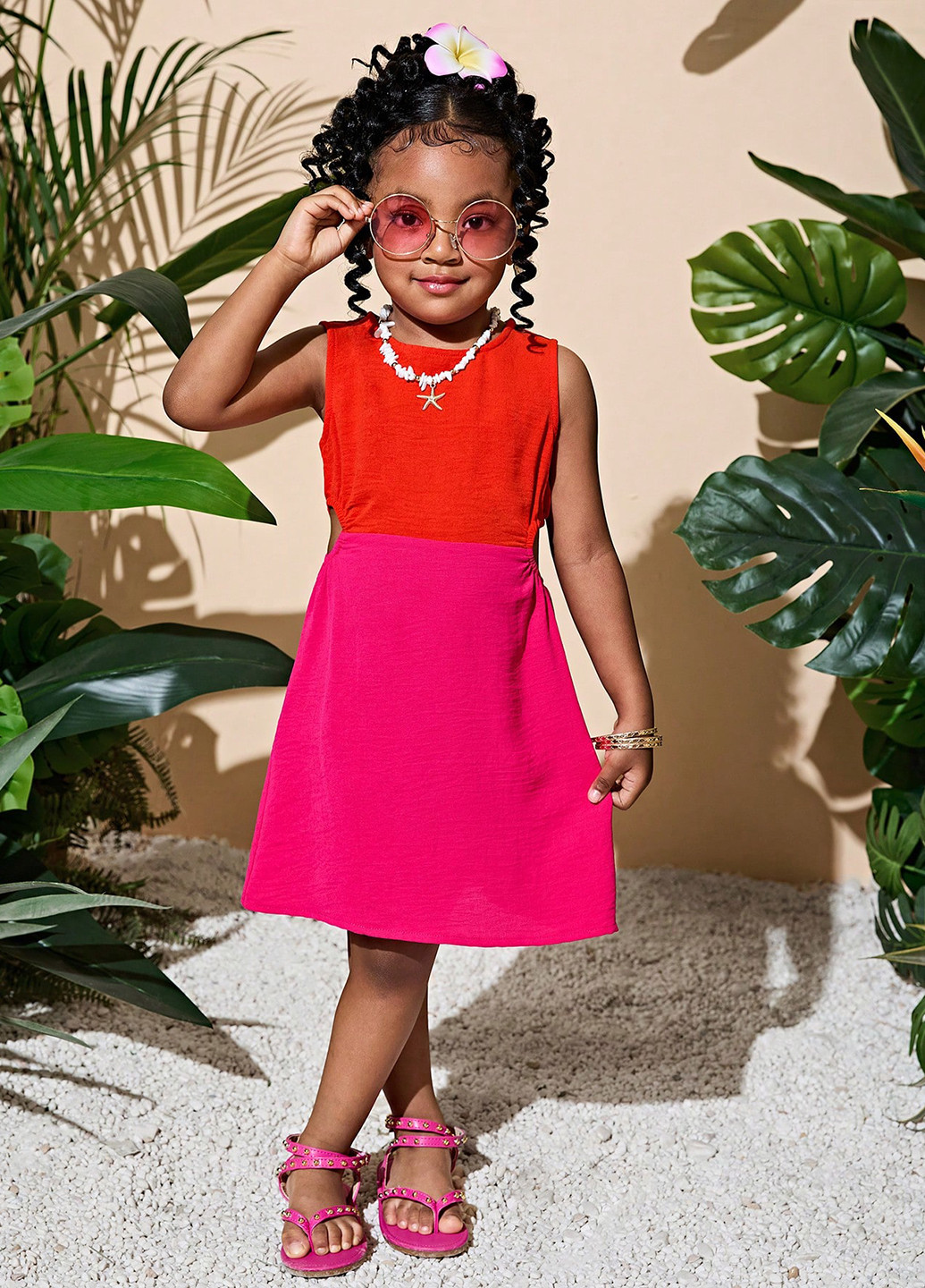 Комбінована сукня SHEIN (364847295)