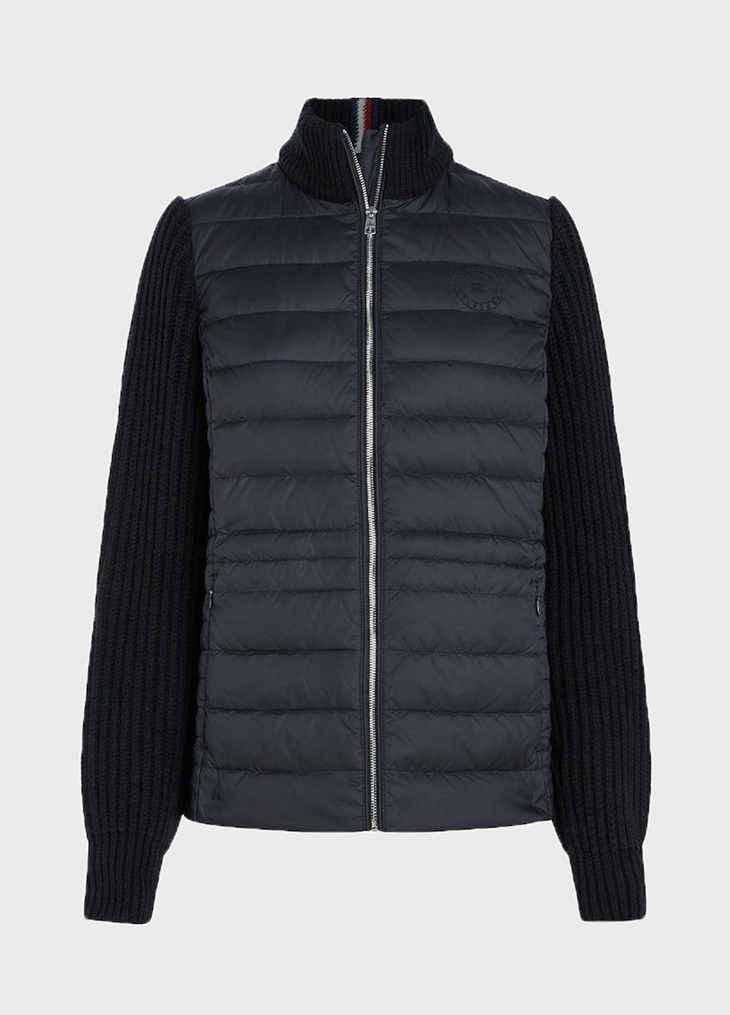 Черная демисезонная куртка Tommy Hilfiger