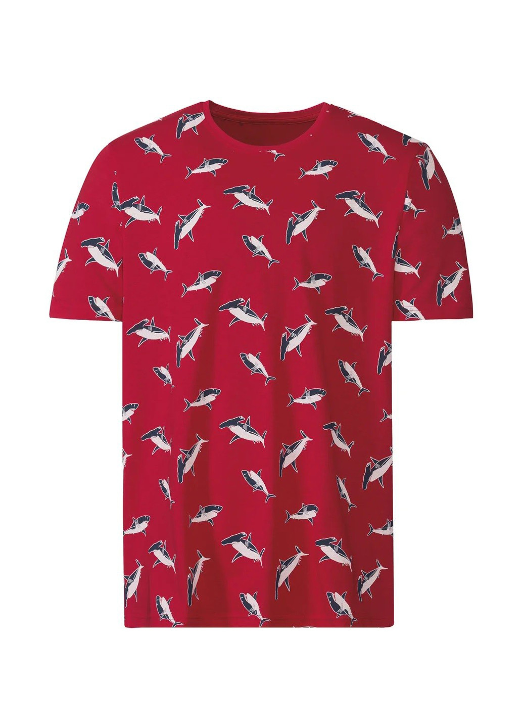 Червона футболка з коротким рукавом Livergy