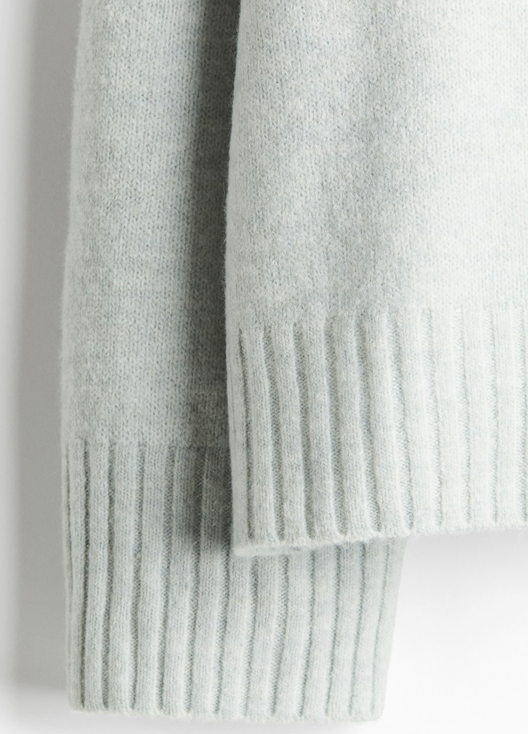 Світло-бірюзовий зимовий светр джемпер H&M