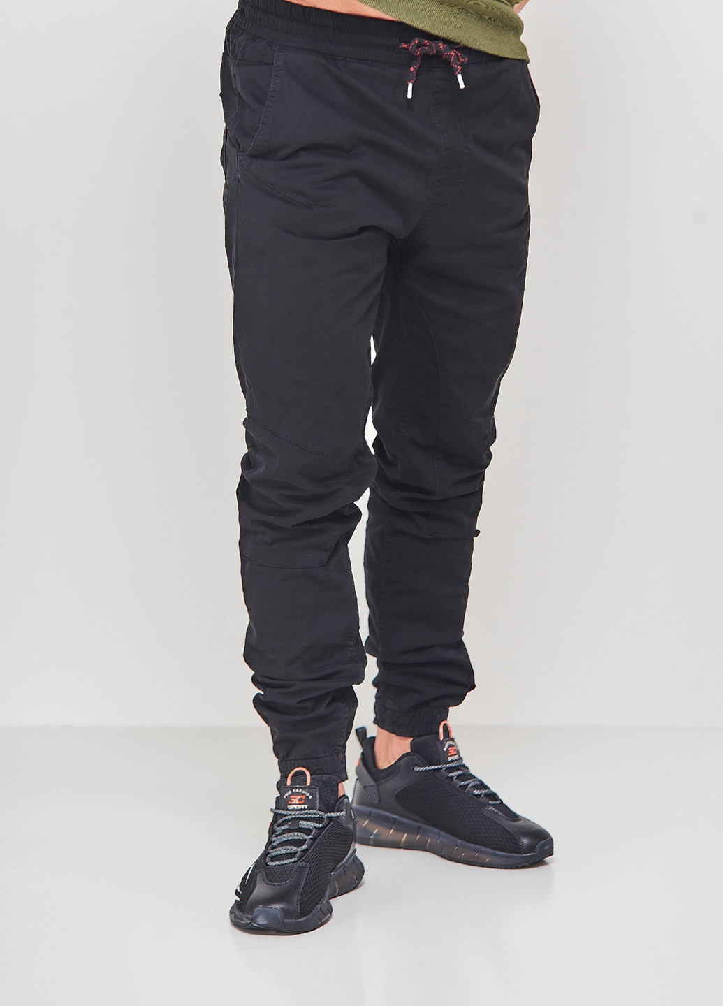 Черные демисезонные брюки Black zi