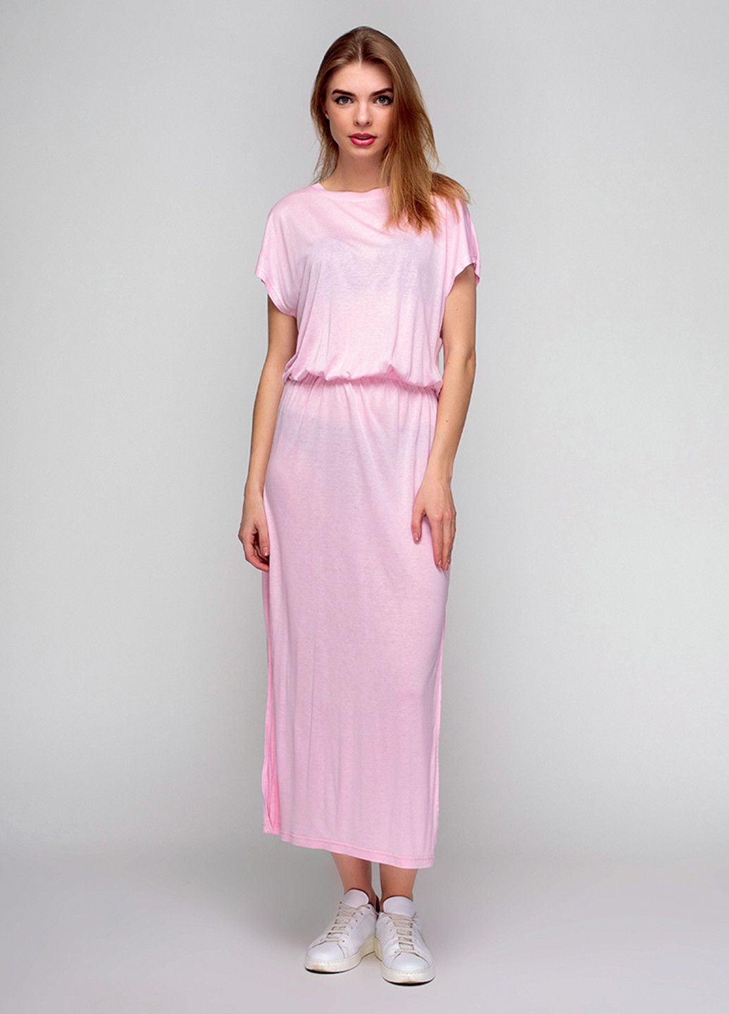 Светло-розовое кэжуал платье F'91