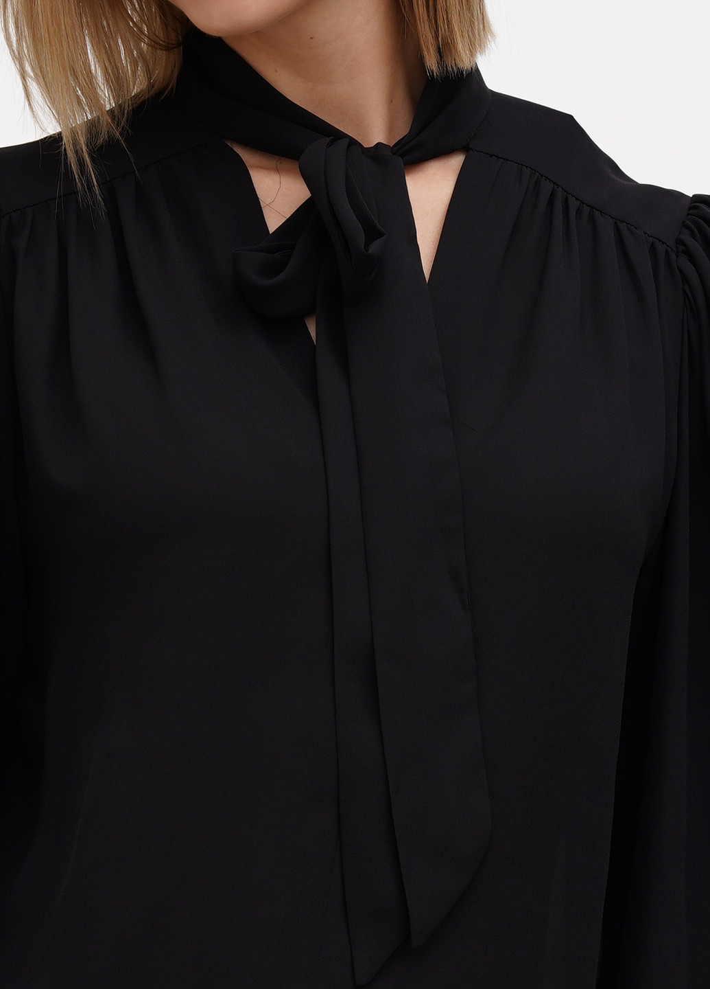 Чорна блуза Sassofono Club