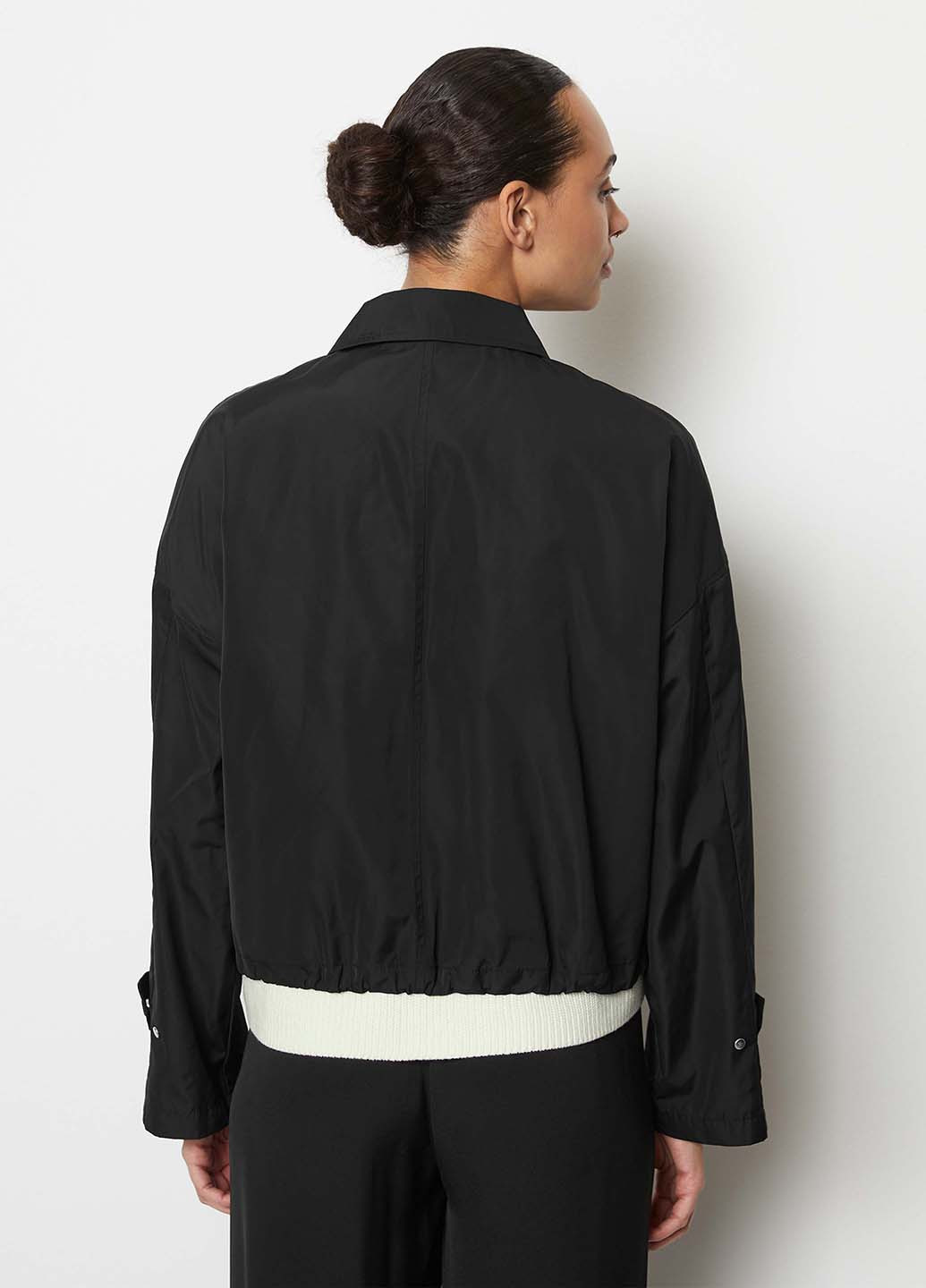 Черная демисезонная куртка Marc O'Polo