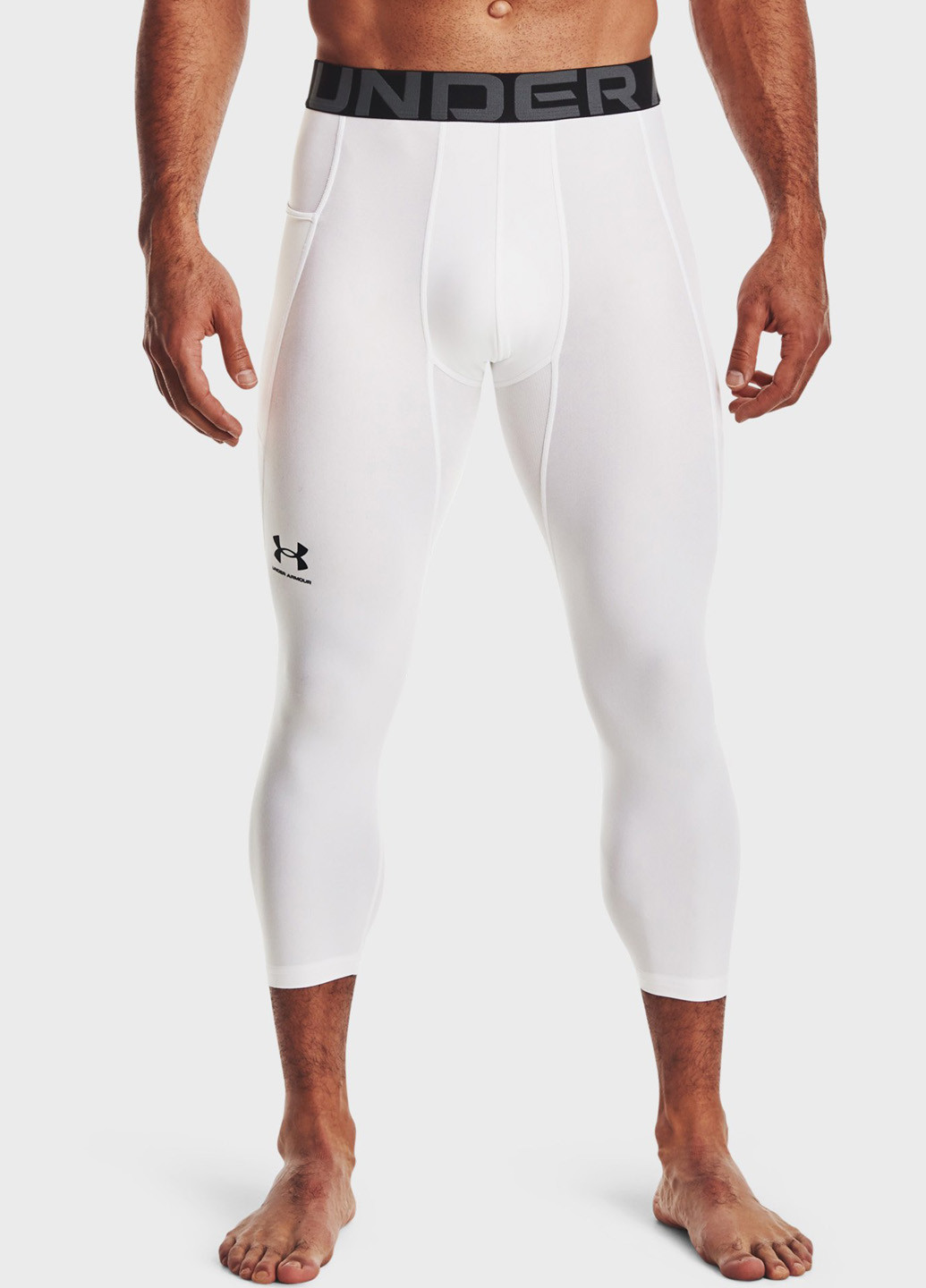 Белые демисезонные леггинсы Under Armour