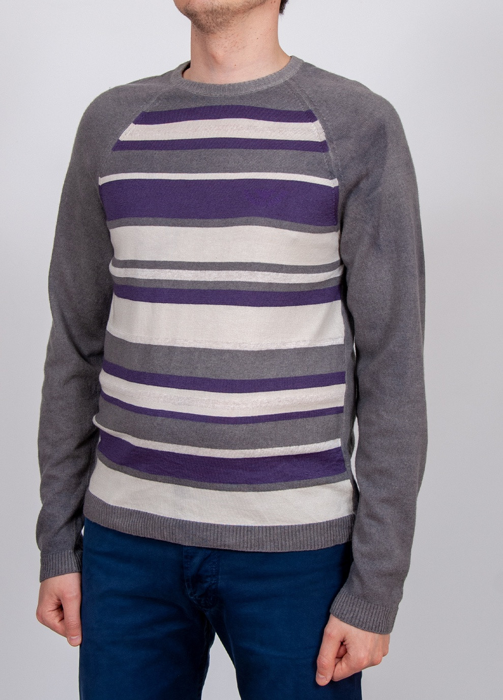 Серый зимний джемпер Armani Jeans