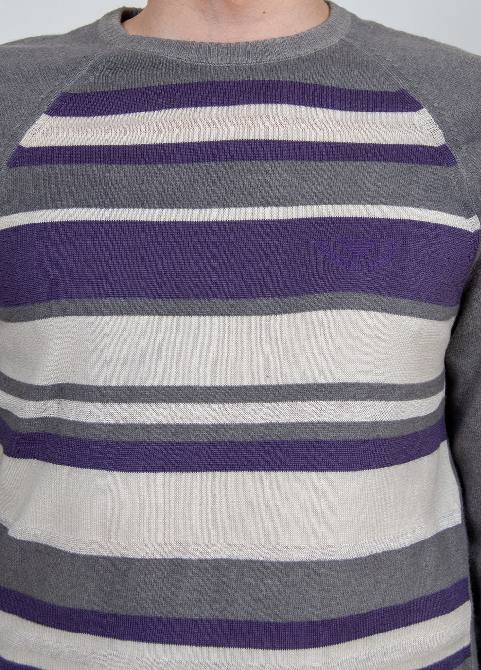 Серый зимний джемпер Armani Jeans