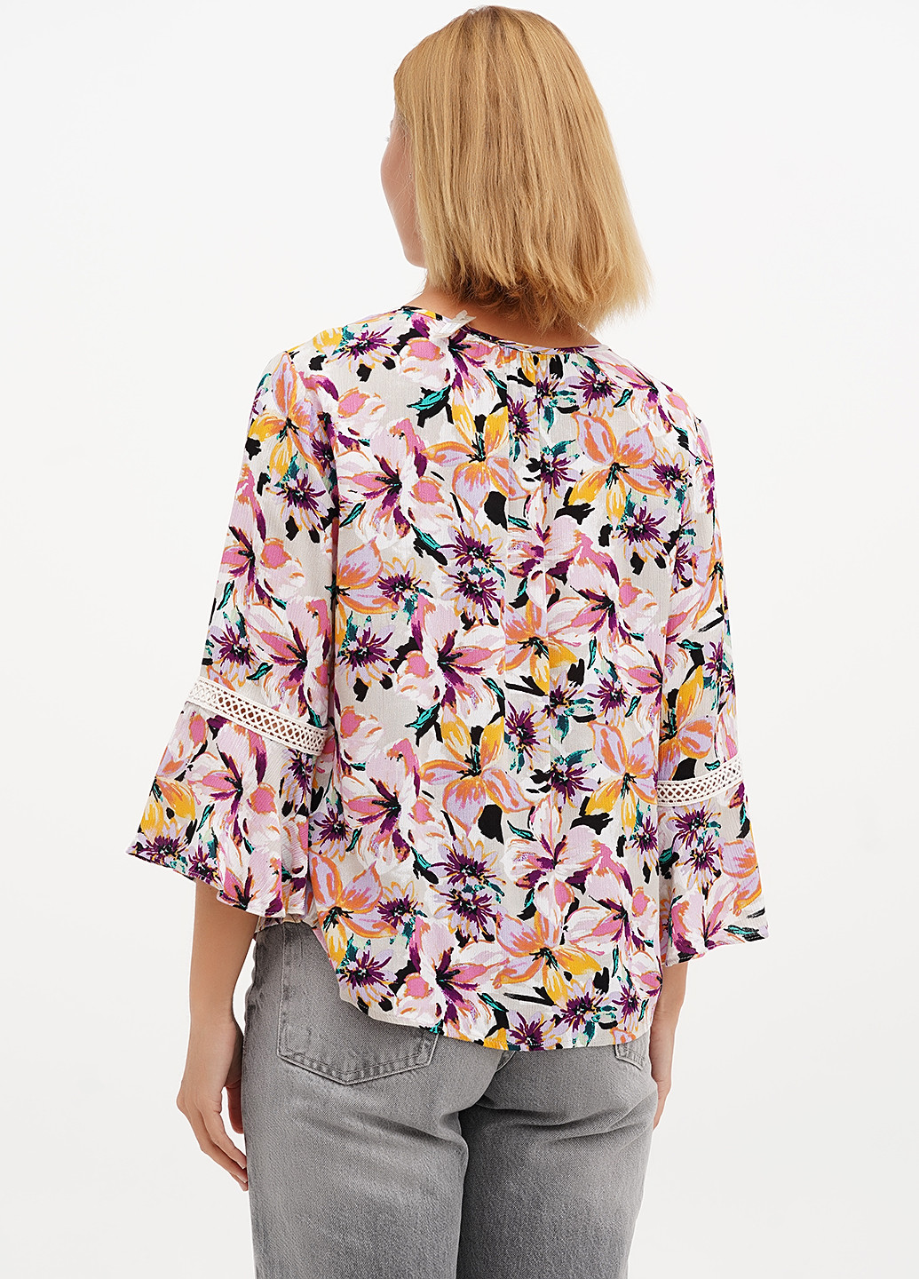 Комбинированная блуза Studio